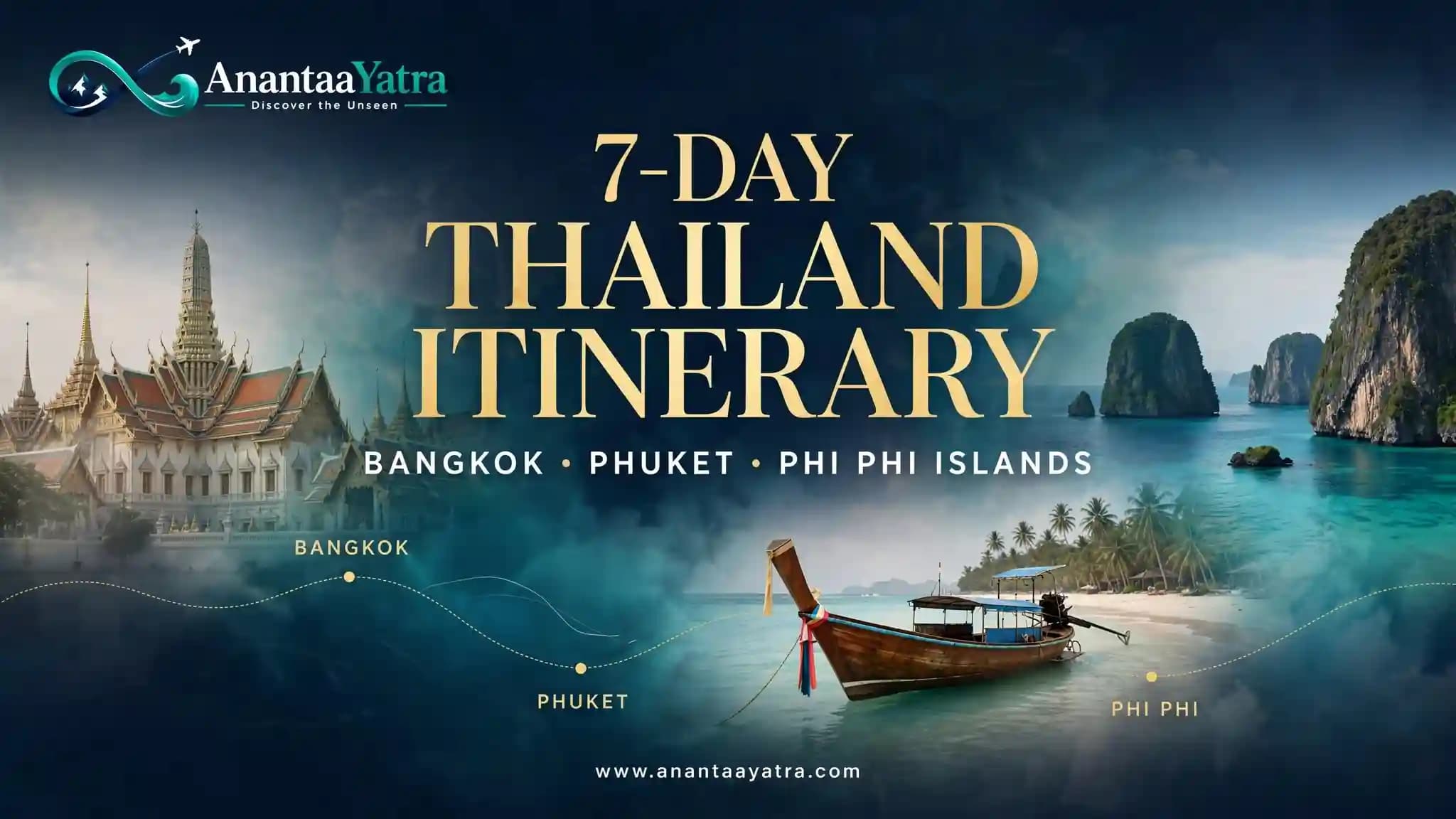 7-Day Thailand Itinerary: Bangkok, Phuket & Phi Phi Islands