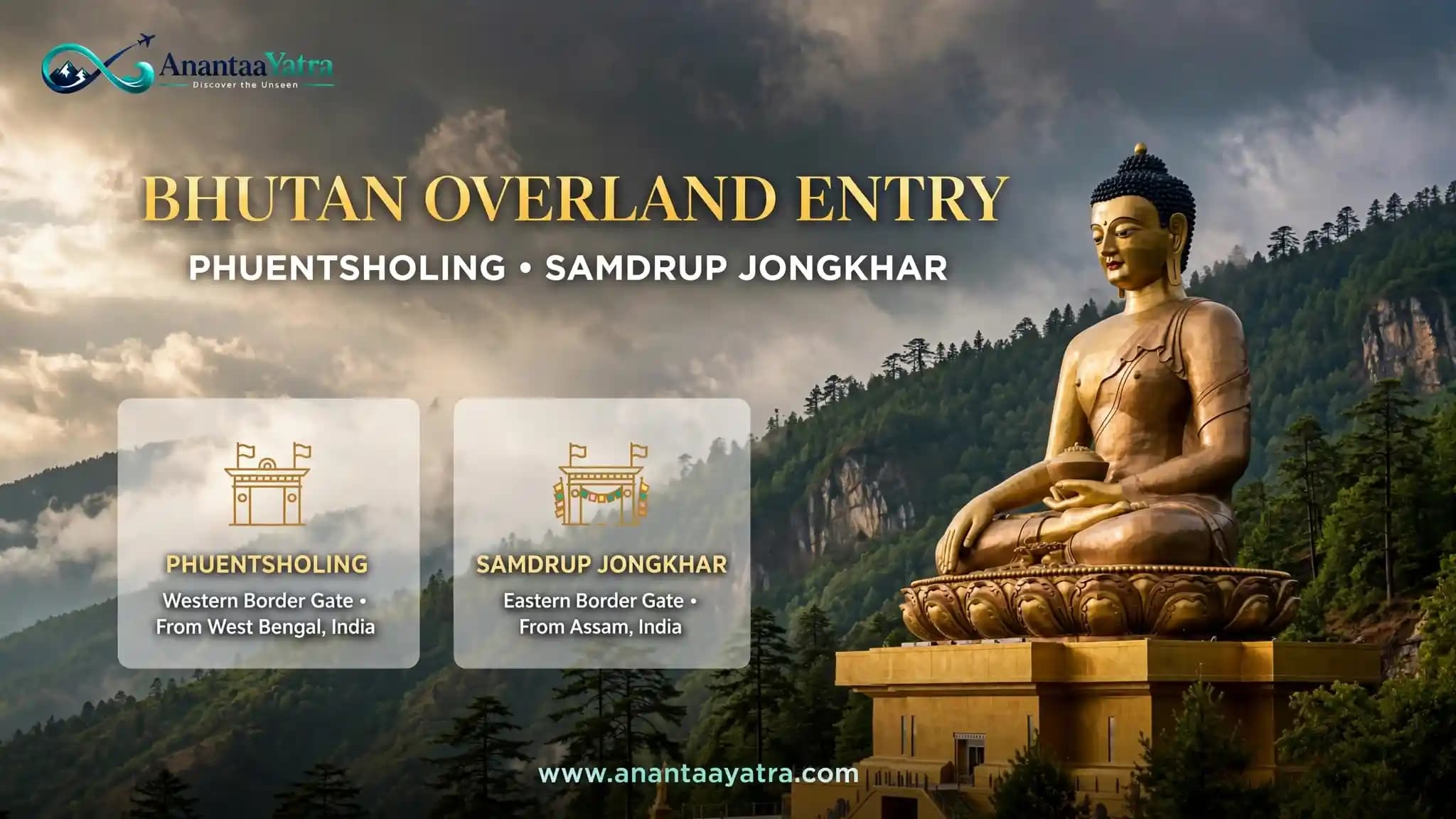 Bhutan Overland Entry via India: Visa, SDF & Border Guide
