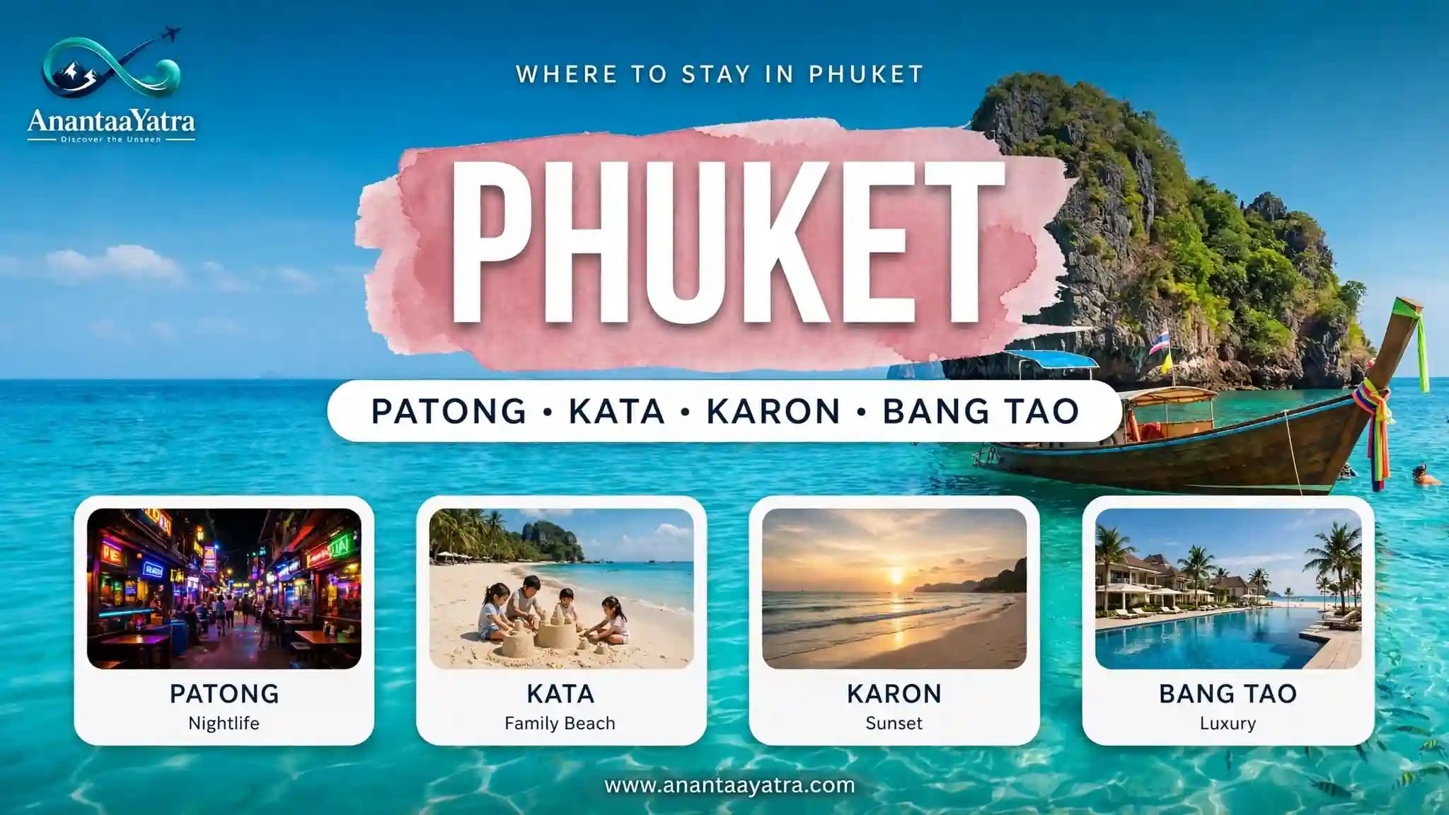 Where to Stay in Phuket: Patong vs Kata vs Karon vs Bang Tao